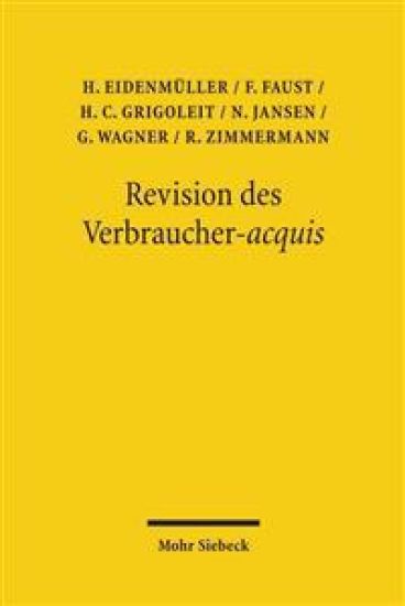 Revision des Verbraucher-acquis