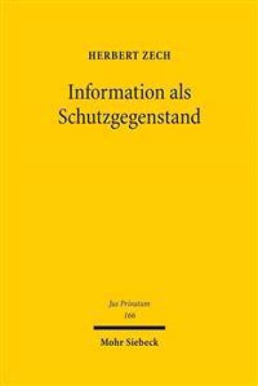 Information ALS Schutzgegenstand