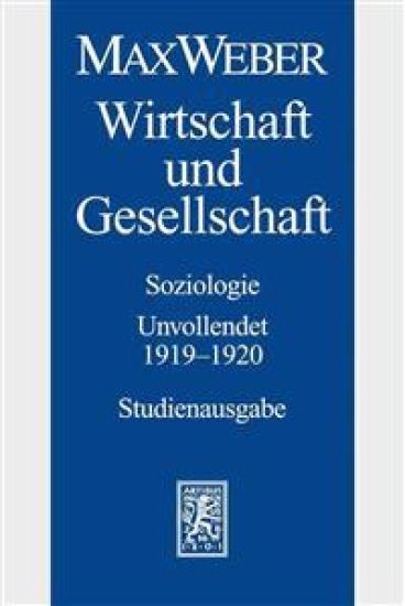 Max Weber-Studienausgabe