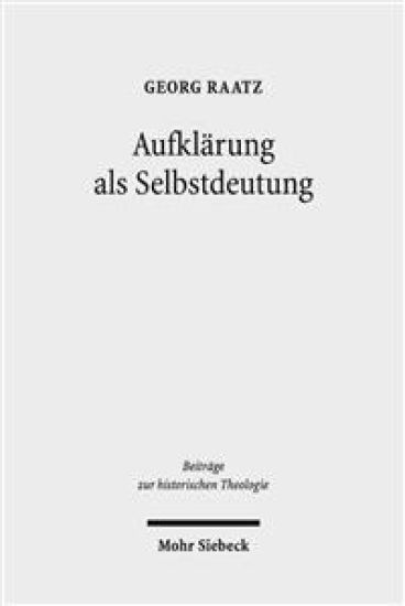 Aufklärung als Selbstdeutung