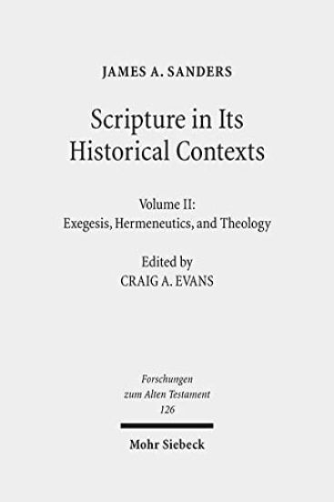 Scripture in Its Historical Contexts