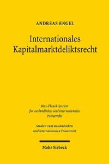 Internationales Kapitalmarktdeliktsrecht