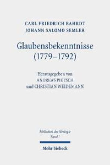 Glaubensbekenntnisse (1779-1792)
