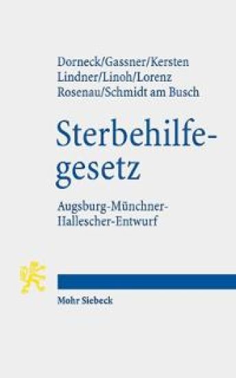 Gesetz zur Gewährleistung selbstbestimmten Sterbens und zur Suizidprävention