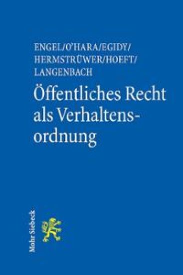 Öffentliches Recht als Verhaltensordnung