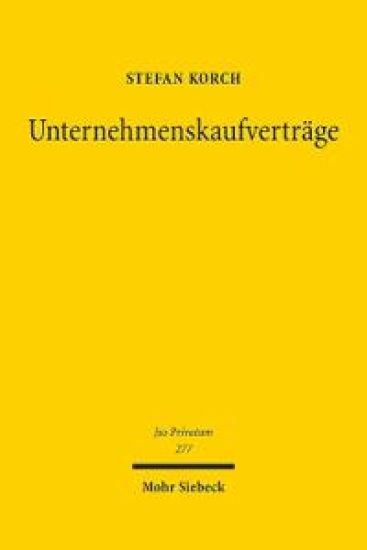 Unternehmenskaufverträge