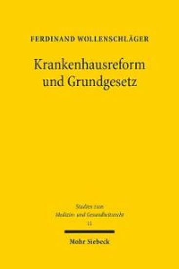 Krankenhausreform und Grundgesetz