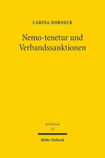 Nemo-tenetur und Verbandssanktionen