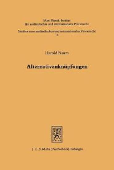 Alternativanknüpfungen