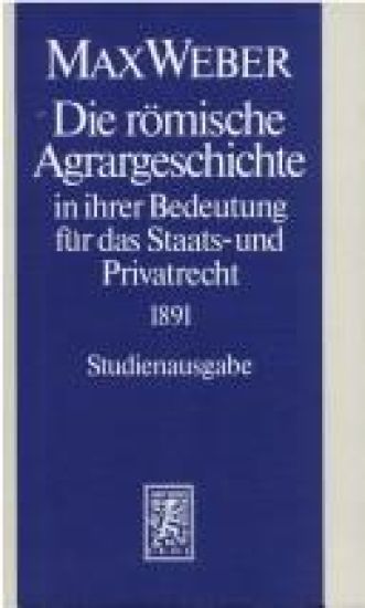 Max Weber-Studienausgabe