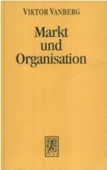 Markt und Organisation