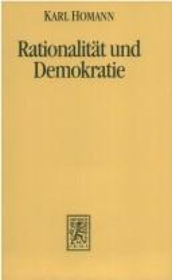 Rationalität und Demokratie