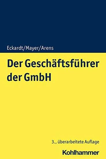 Der Geschaftsfuhrer Der Gmbh
