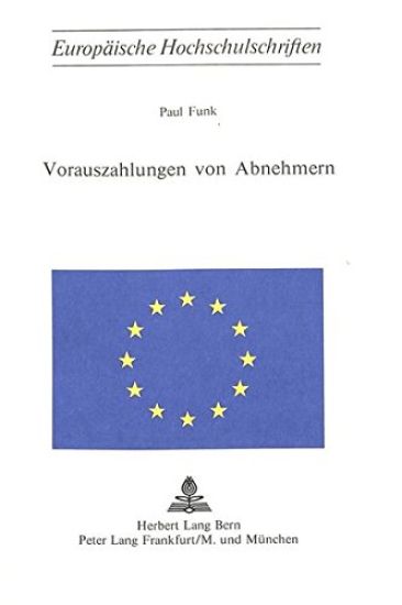 Vorauszahlungen Von Abnehmern