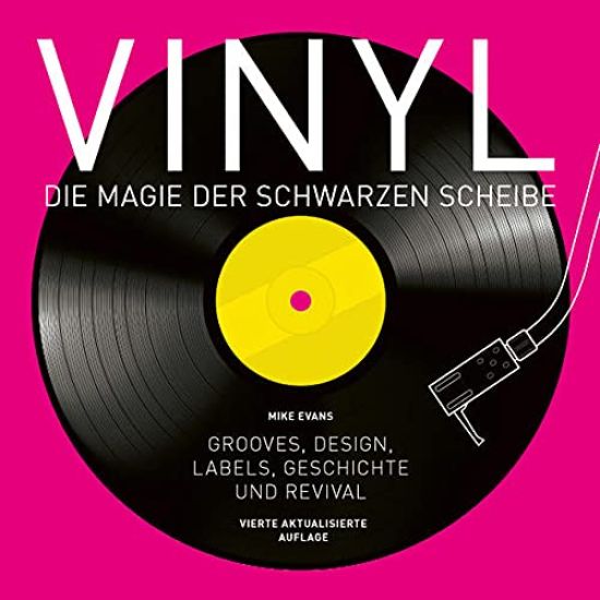 Vinyl - Die Magie der schwarzen Scheibe – Mike Evans, kirjan kansikuva