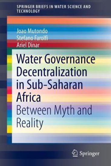 Water Governance Decentralization in Sub-Saharan Africa