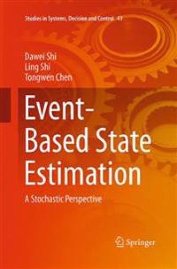 Event-Based State Estimation – Dawei Shi, kirjan kansikuva