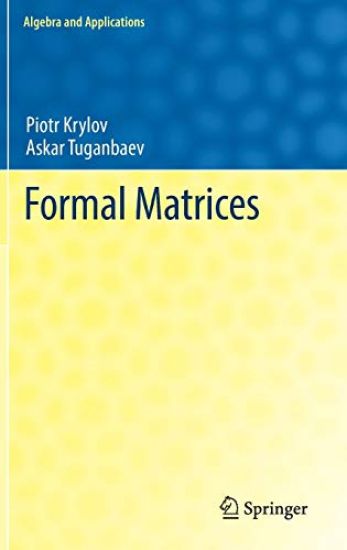 Formal Matrices