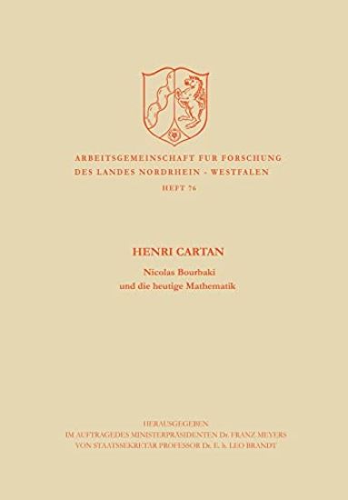 Nicolas Bourbaki und die heutige Mathematik