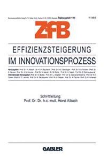 Effizienzsteigerung im Innovationsprozeß