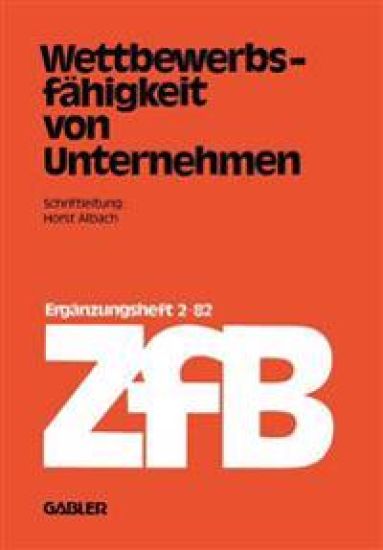 Wettbewerbsfähigkeit von Unternehmen
