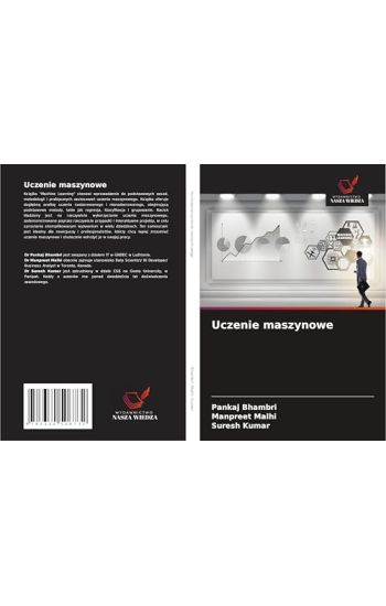 Uczenie maszynowe – Pankaj Bhambri, kirjan kansikuva