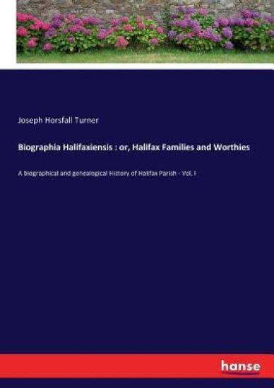Biographia Halifaxiensis