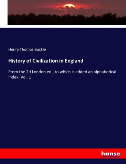 History of Civilization in England