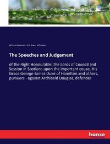 The Speeches and Judgement