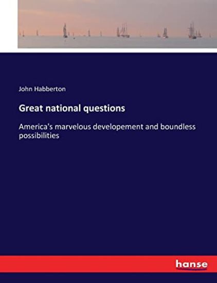 Great national questions