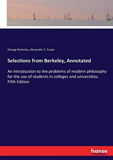 Selections from Berkeley, Annotated – George Berkeley, kirjan kansikuva