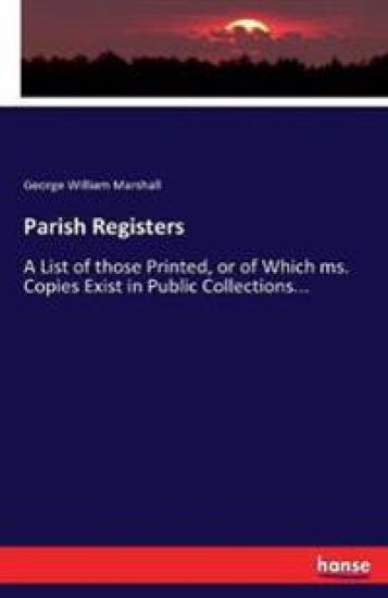 Parish Registers