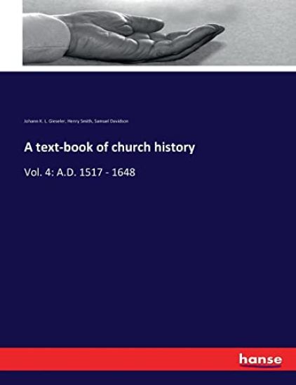 A text-book of church history