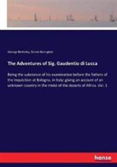 The Adventures of Sig. Gaudentio di Lucca