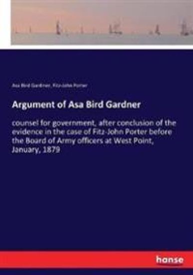 Argument of Asa Bird Gardner