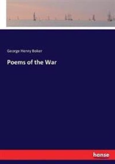 Poems of the War – George Henry Boker, kirjan kansikuva