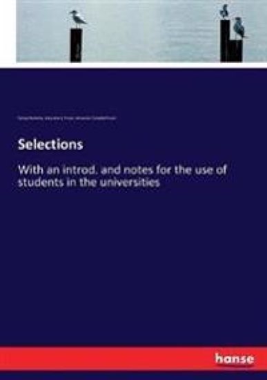 Selections – Alexander Campbell Fraser, kirjan kansikuva