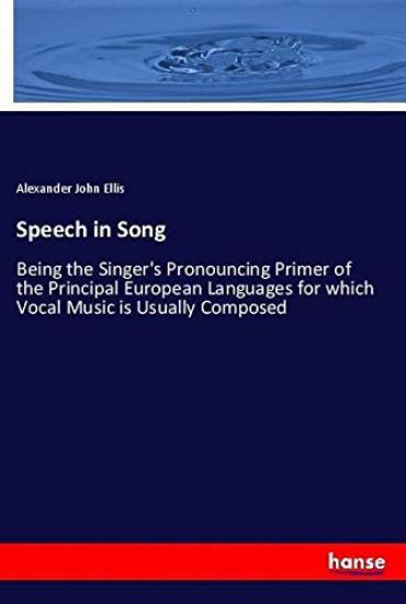 Speech in Song