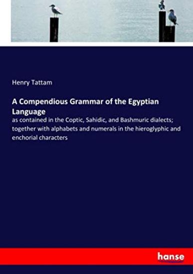 A Compendious Grammar of the Egyptian Language