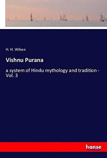 Vishnu Purana – H. H. Wilson, kirjan kansikuva