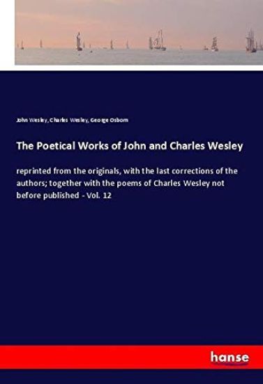 The Poetical Works of John and Charles Wesley – John Wesley, kirjan kansikuva