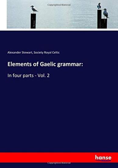 Elements of Gaelic grammar: