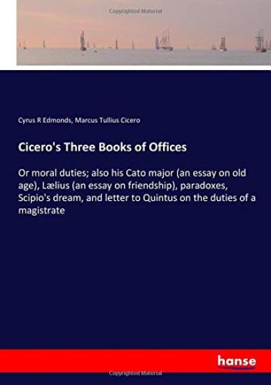 Cicero's Three Books of Offices