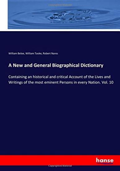 A New and General Biographical Dictionary