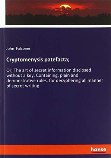Cryptomenysis patefacta;