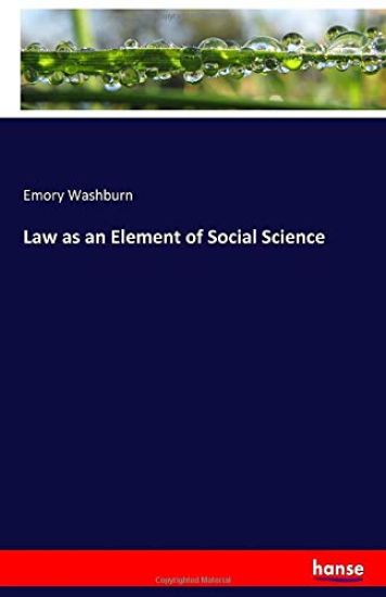 Law as an Element of Social Science