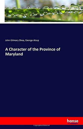 A Character of the Province of Maryland