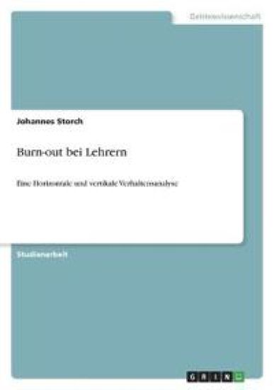 Burn-out bei Lehrern