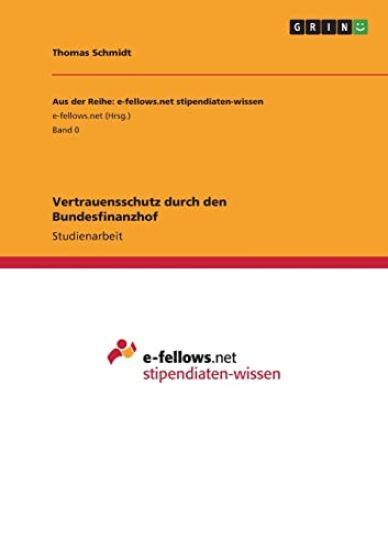 Vertrauensschutz durch den Bundesfinanzhof