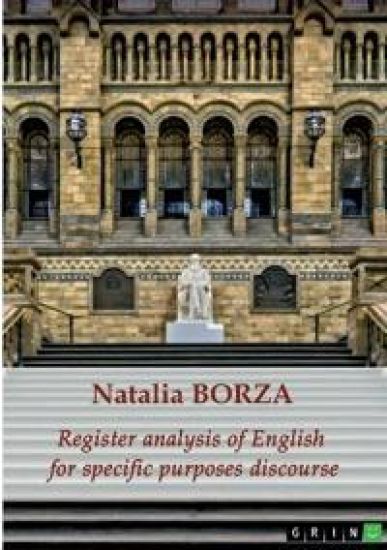 Register analysis of English for specific purposes discourse